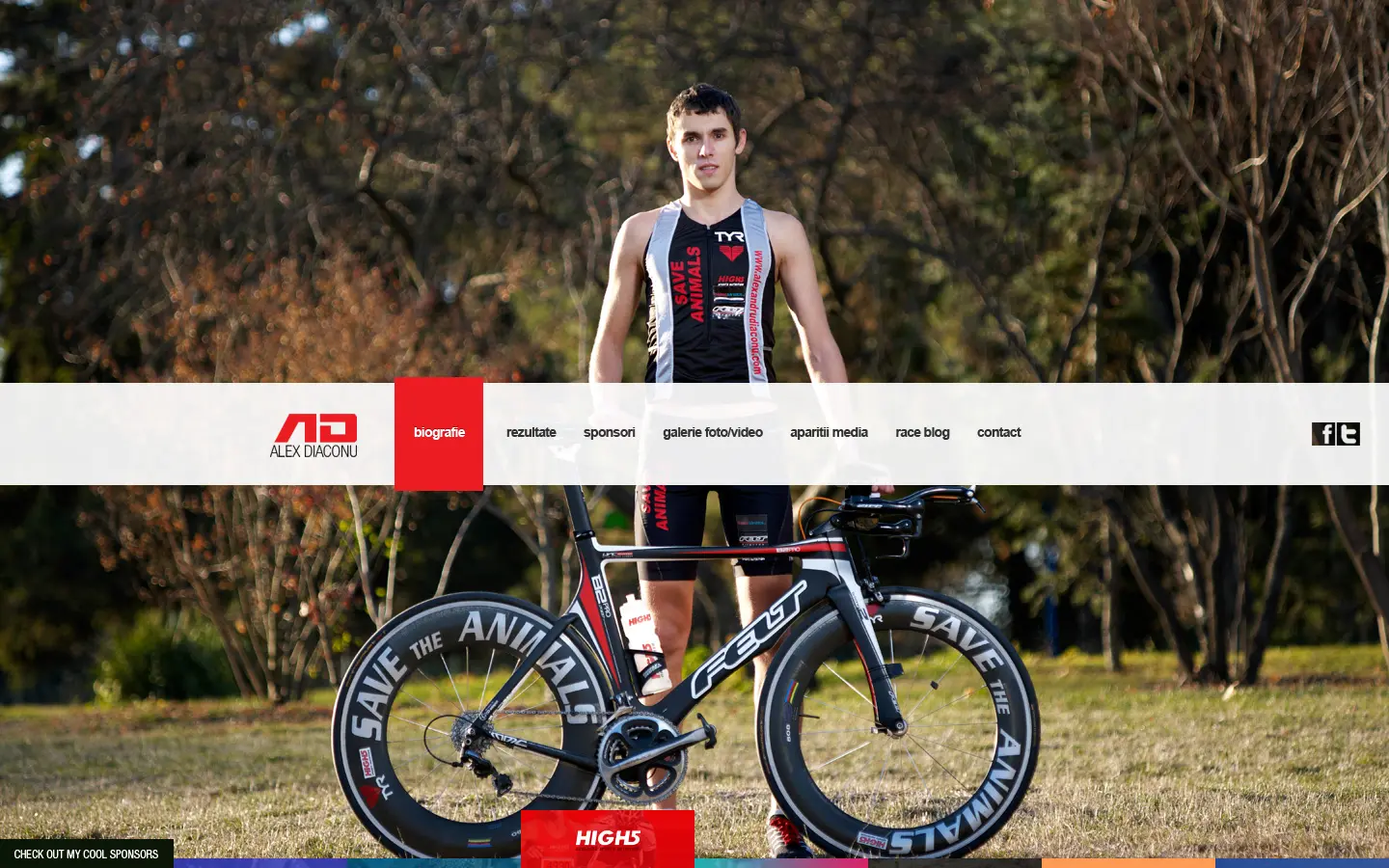 Alex Diaconu website