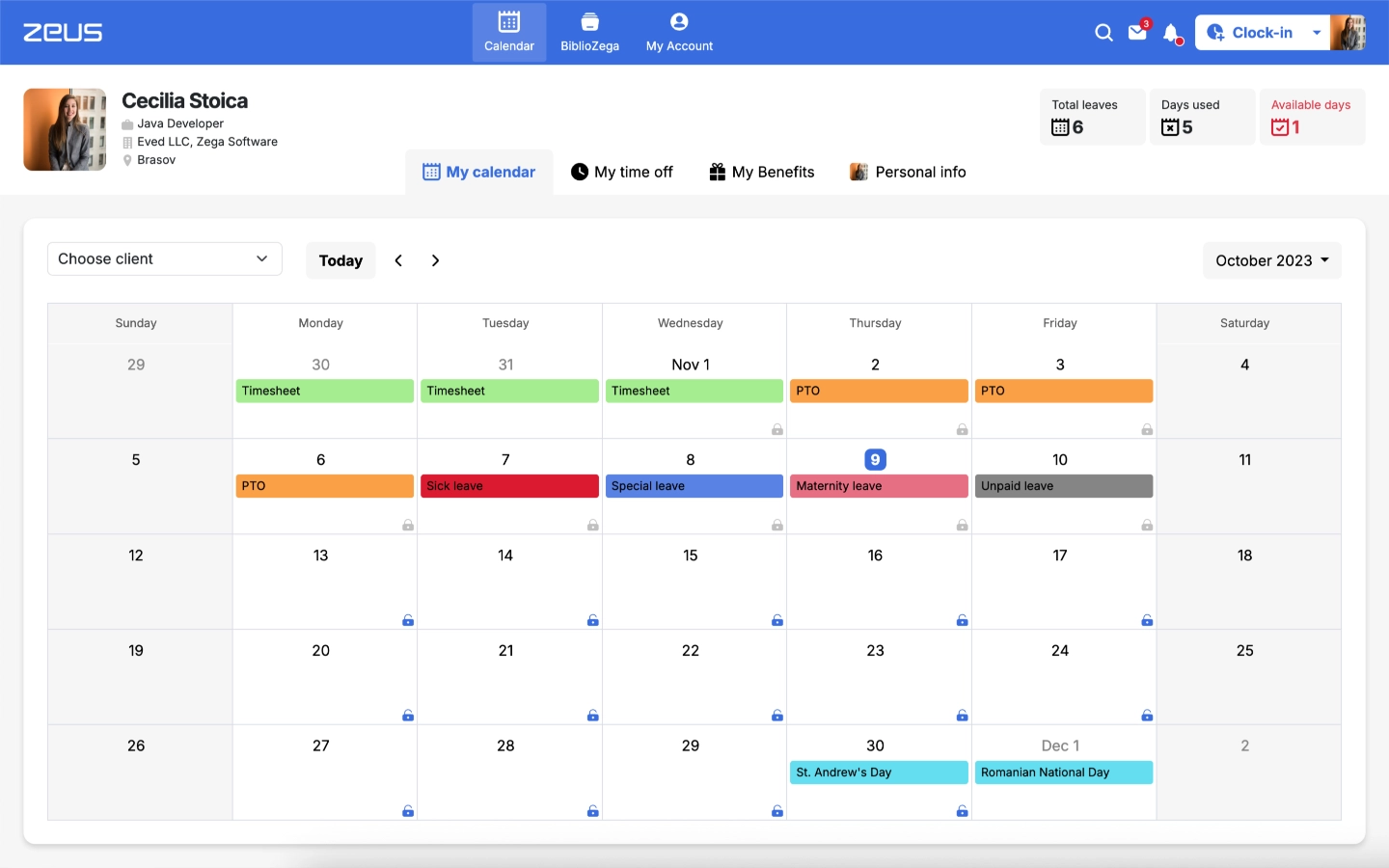 ZEUS App