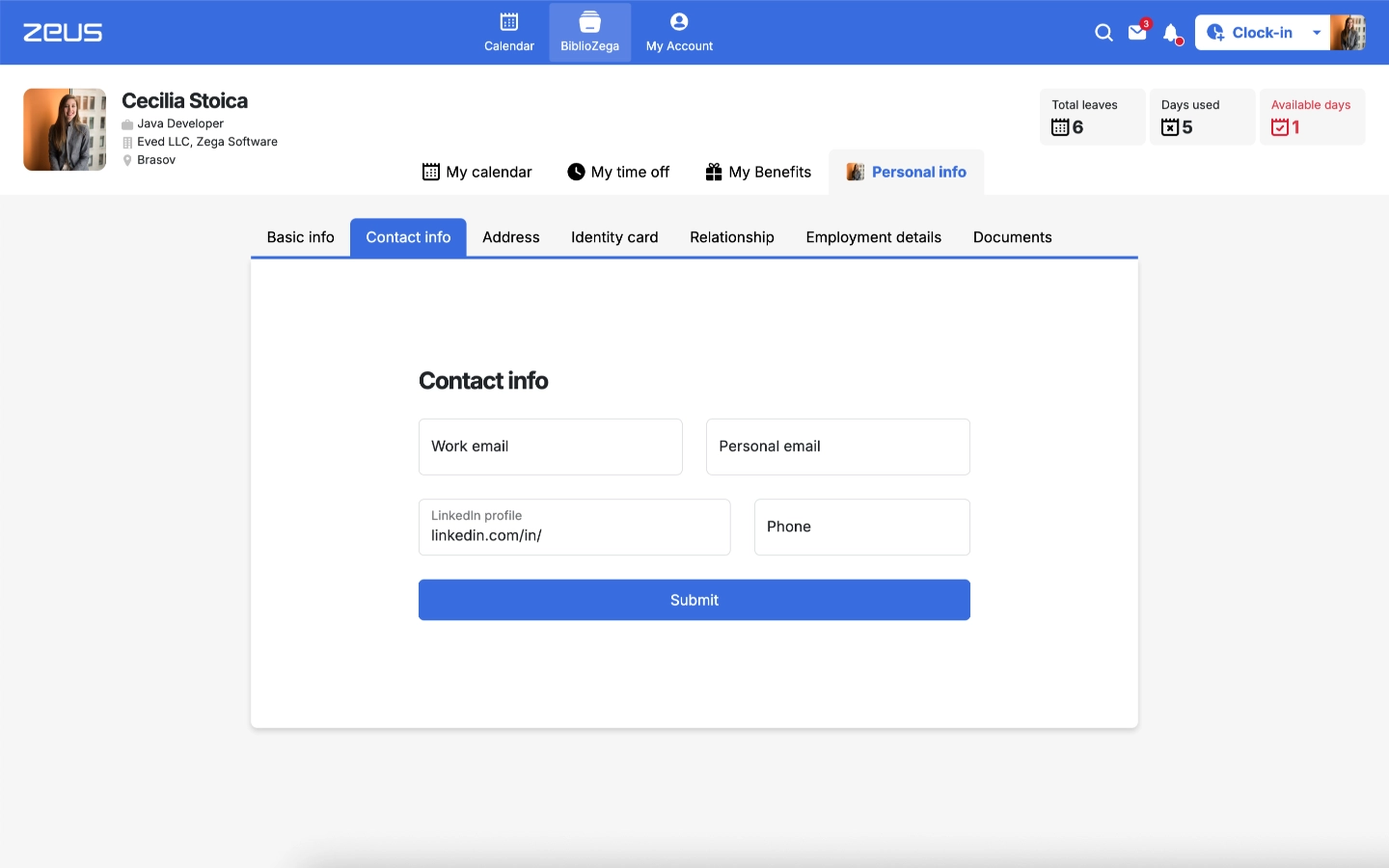 ZEUS App